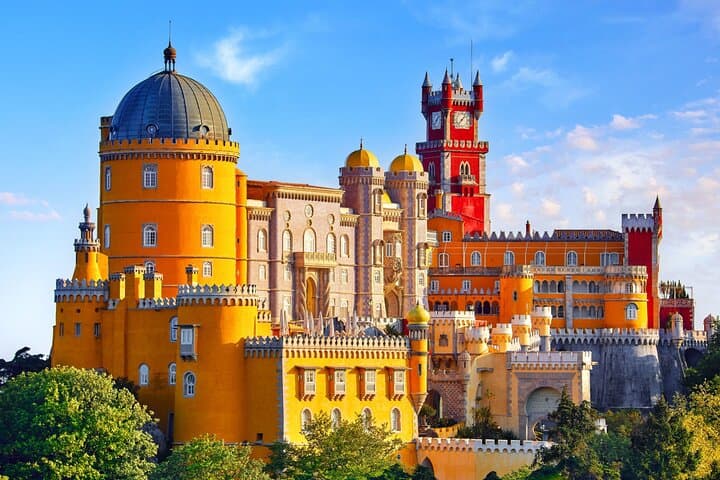 Full-Day Sintra, Pena Palace & Cabo da Roca Tour from Lisbon