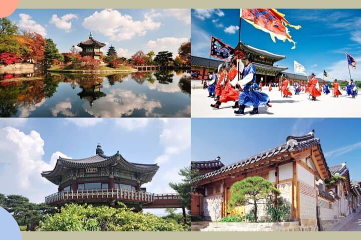 Northern Seoul Walking Tour: Gyeongbokgung Palace, Bukchon Hanok Village & Gwangjang Market