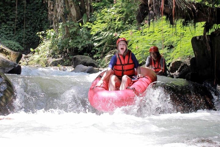 Pakerisan River Tubing in Bali — Sacred Rapids, Waterfall Stops & Subak Lunch