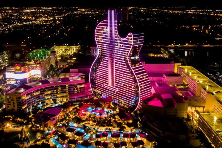 Guitar Hotel or Hard Rock Stadium Helicopter Tour — Miami / Fort Lauderdale Aerial Experience