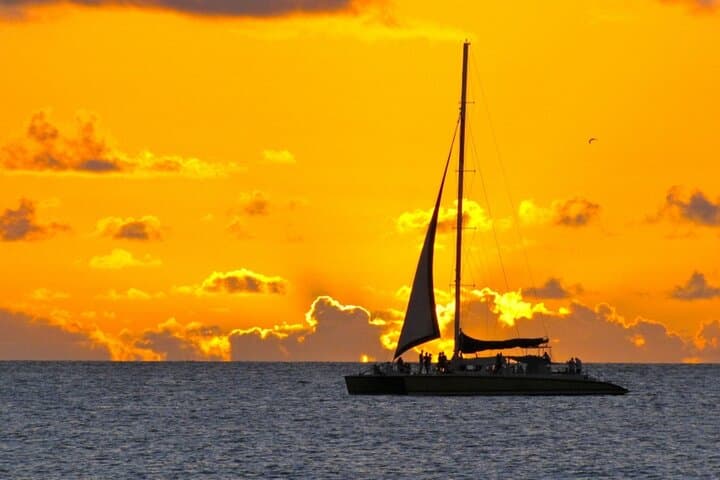 Sunset Catamaran Cruise from Cambrils — 2‑Hour Swim & Open Bar