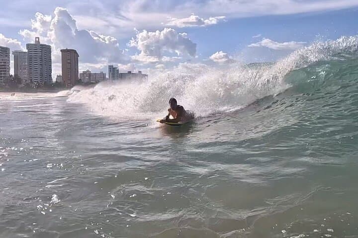 San Juan Boogie Boarding: Ocean Safety Class with Snacks & Drinks