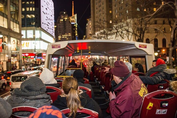 Night Lights on an Open-Top Bus: NYC Holiday Lights Guided Tour photo 3