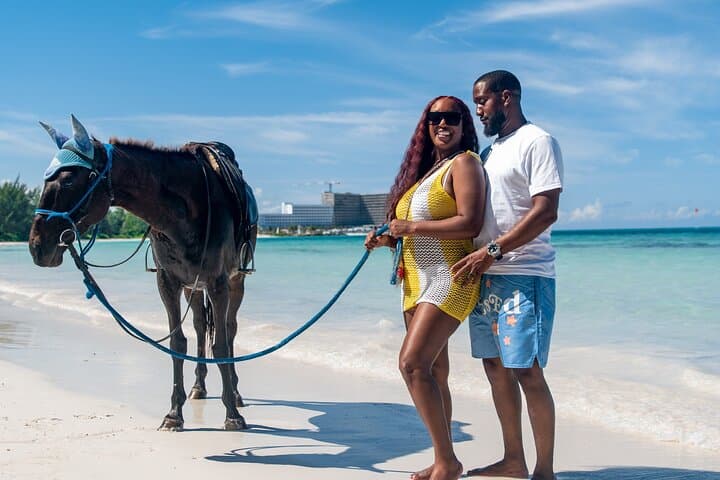 Sand and Saddle: 45-Minute Beach Horseback Ride in Trelawny photo 2