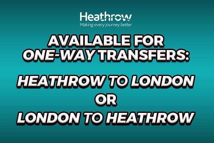 Heathrow to London Private Van Transfer — Door-to-Door Chauffeur Service photo 4