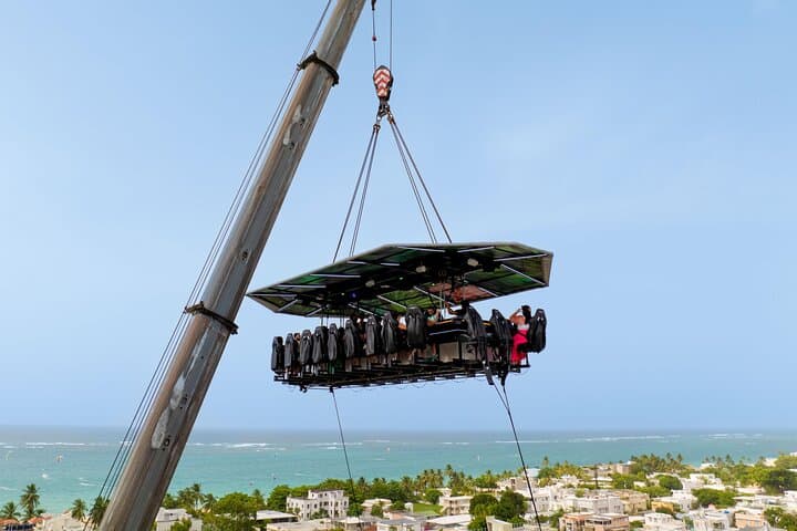 Brunch in the Sky: FlyDining Ocean-View 3-Course Experience in San Juan