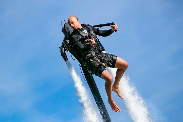 Fly a Jetpack Over Palm Jumeirah: Dubai Water Jetpack Experience