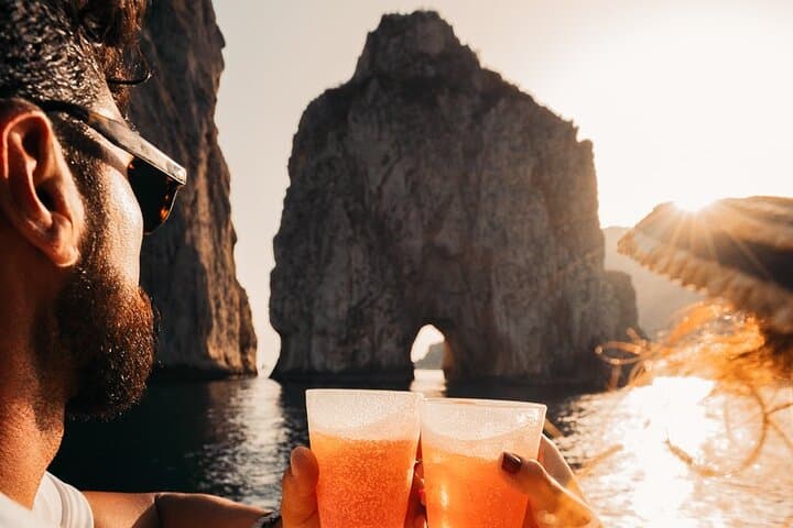 Sunset Riva 44 Champagne Cruise Around Capri's Faraglioni photo 4
