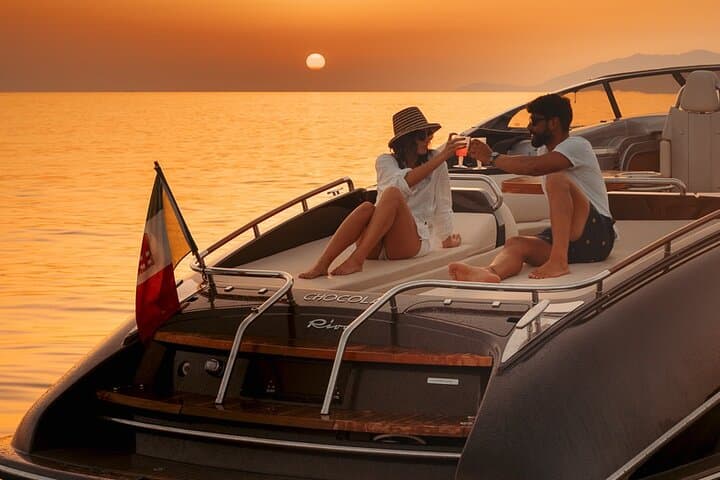 Sunset Riva 44 Champagne Cruise Around Capri's Faraglioni photo 3