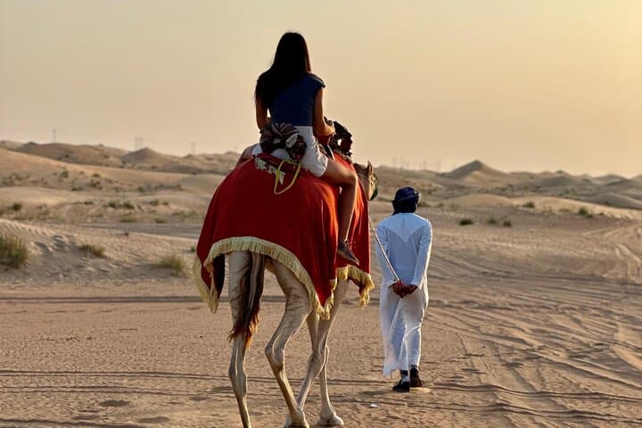 Dubai Private 4x4 Desert Safari with Dinner — Dune Bashing & Bedouin Camp Experience photo 3
