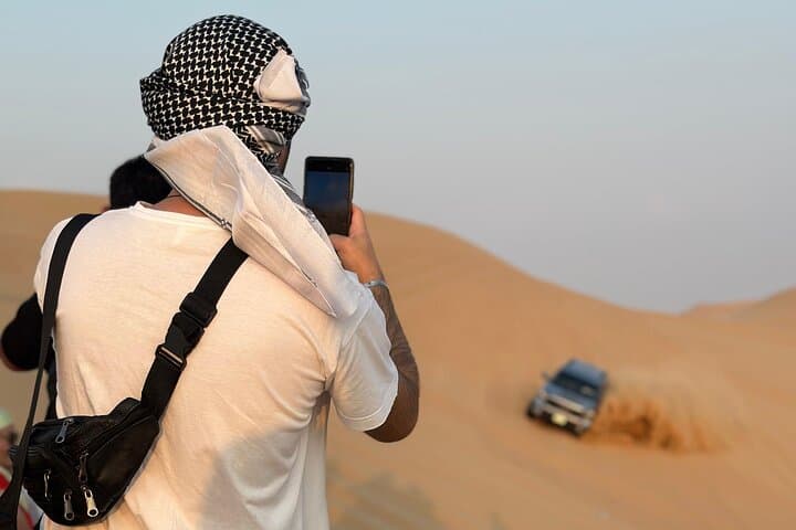 Dubai Private 4x4 Desert Safari with Dinner — Dune Bashing & Bedouin Camp Experience photo 5