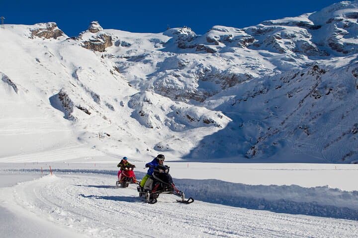 Mount Titlis Snowmobile Adventure: Day Trip from Zurich to Trübsee