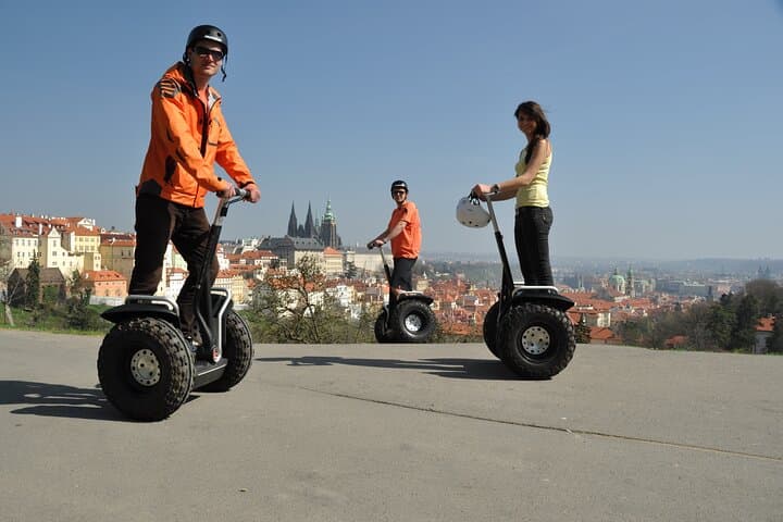 Prague Segway Tour: Private Guided City & Park Ride with Hotel Pickup