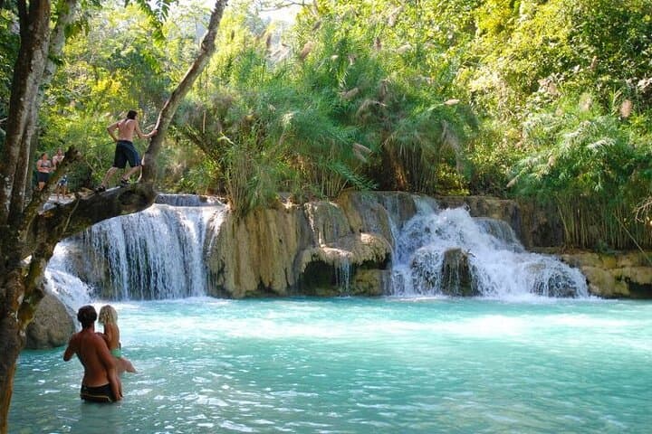 Mekong Cruise to Pak Ou Caves & Kuang Si Falls — Day Trip from Luang Prabang photo 2