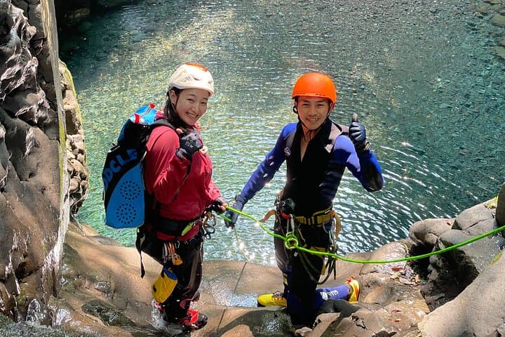 Advanced Canyoning Near Mt. Fuji: Lava Gorge Adventure in Shizuoka photo 4