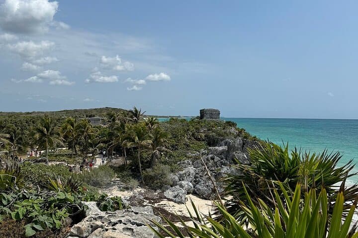 Tulum Ruins Guided Tour: Explore El Castillo, Mayan Frescoes & Optional Beach Swim