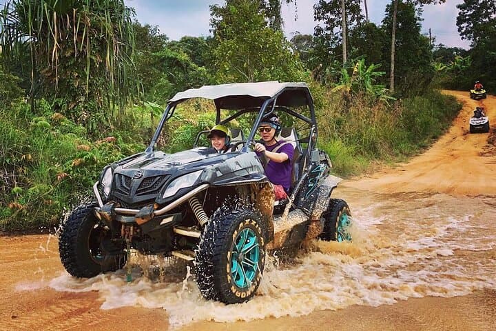Koh Samui UTV Adventure to Big Buddha, Teepangkorn Temple & Hidden Waterfall