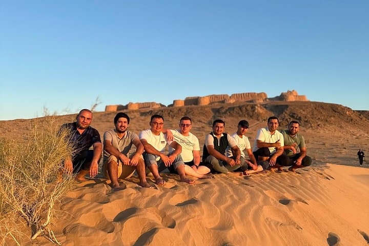 A Night in the Kyzylkum Desert: Yurt Stay at Ayaz-Kala Fortress