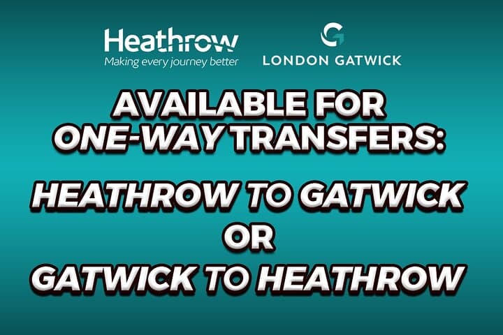 Private Transfer from Gatwick to Heathrow — Reliable London Airport Transfer photo 3