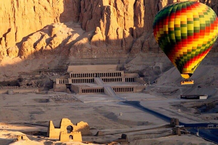 Sunrise Hot Air Balloon Over Luxor — Ancient Egypt From the Sky