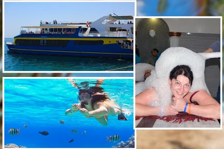 Hurghada Semi-Submarine Snorkel and Turkish Bath Day Trip