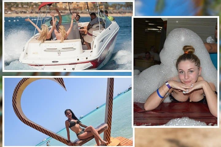 Speedboat to Orange Island & Turkish Bath in Hurghada — Red Sea Day Trip photo 1