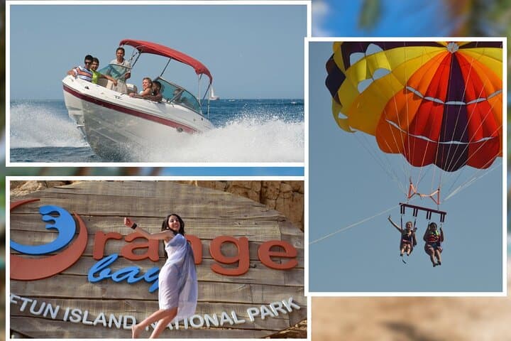Hurghada Speedboat & Parasailing to Orange Island — Red Sea Snorkel Day Trip