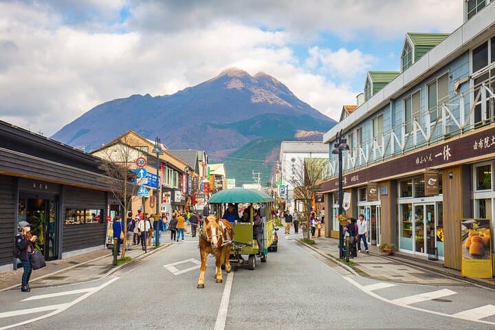 Beppu to Yufuin Private Scenic Tour: Ropeway, Lake Kinrin & Hot Springs photo 2