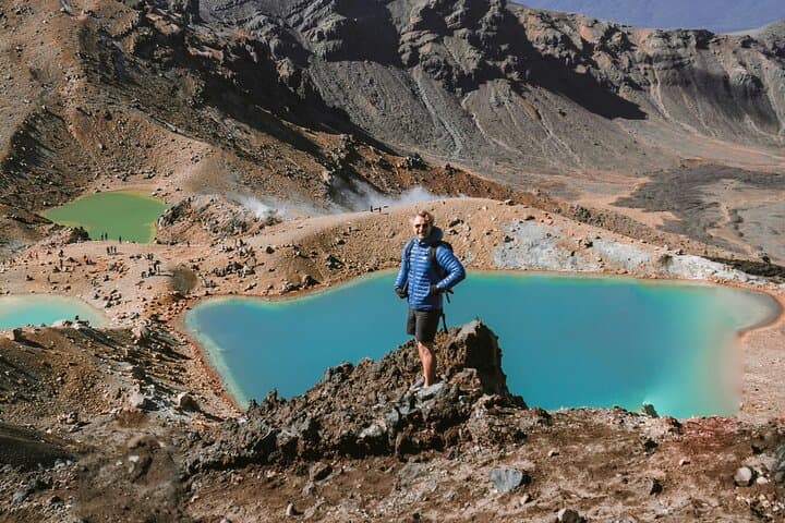 Private Transfer from Auckland to Tongariro Alpine Crossing — 2-Day Adventure