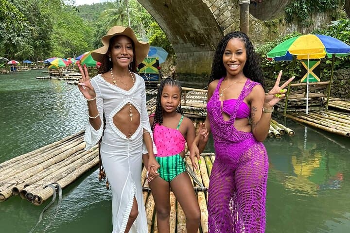 Lethe River Bamboo Rafting Near Montego Bay — 3-Hour Guided Float with Limestone Foot Massage