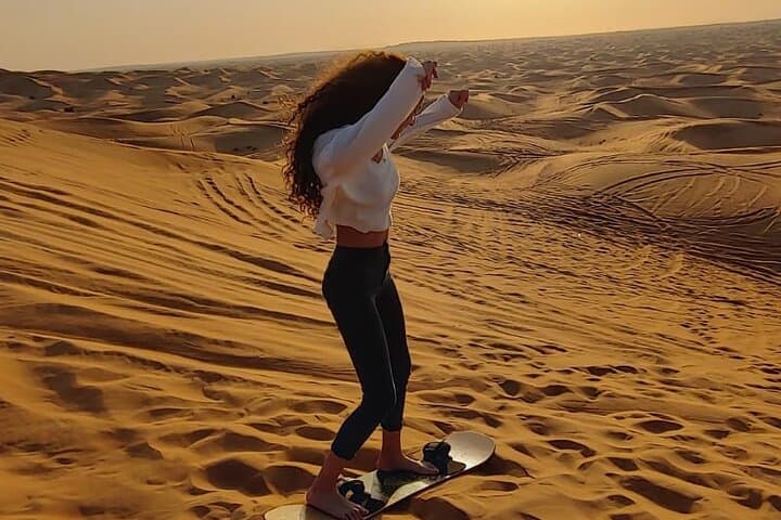 Dubai Red Dunes Desert Safari: Dune Bashing, Falcon Photos & BBQ Under the Stars photo 6