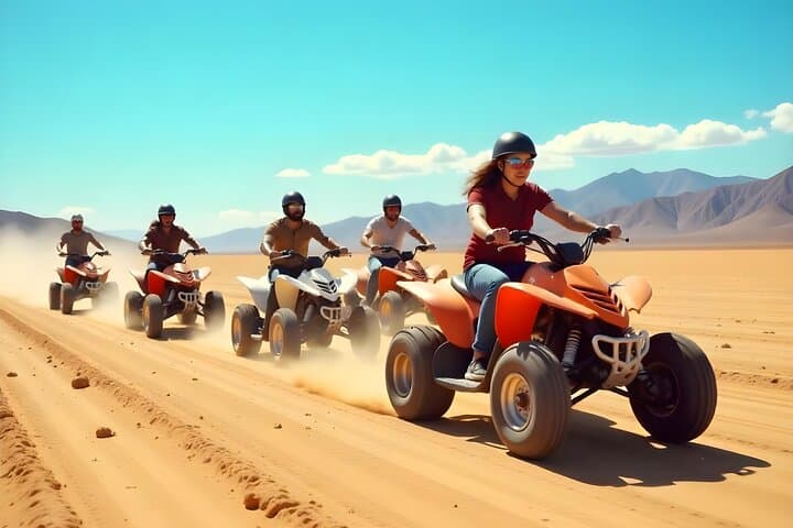 Sharm El-Sheikh Desert Safari: ATV Quad, Camel Ride, Bedouin BBQ & Stargazing photo 3