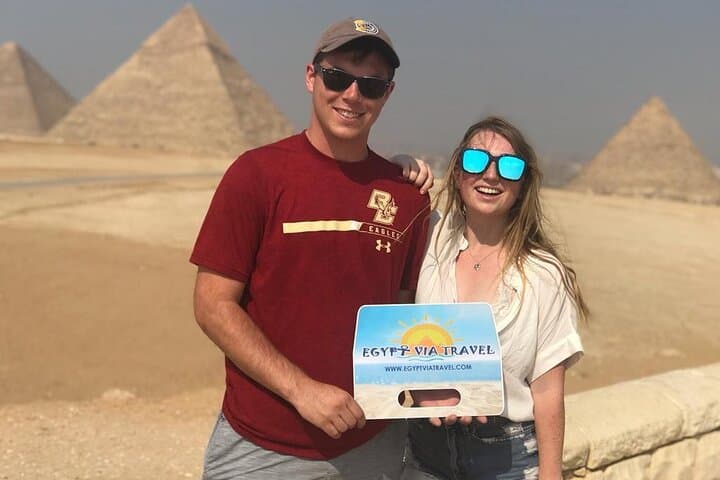Half-Day Giza Pyramid & Sphinx Tour with Camel Ride and Koshary Lunch photo 4