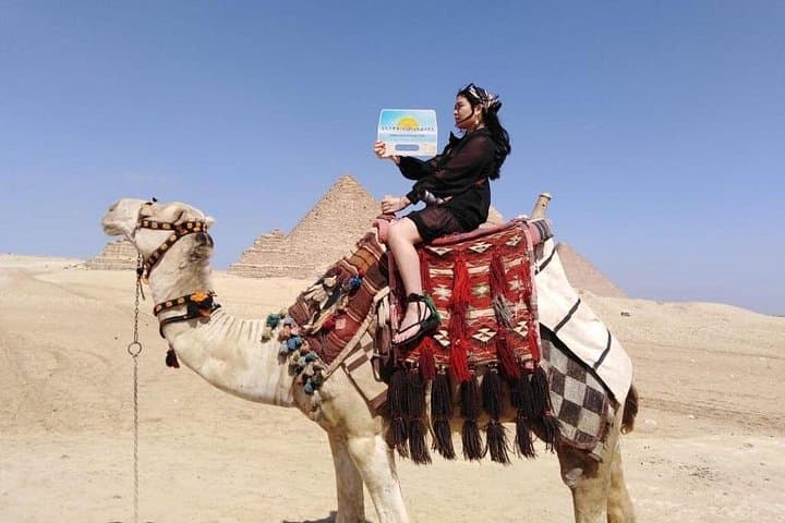 Giza Pyramids Desert Safari: Quad Bike and Camel Ride Day Tour photo 3