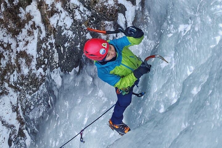Private Ice Climbing Near Almaty: One-Day Guided Icefall Experience photo 2