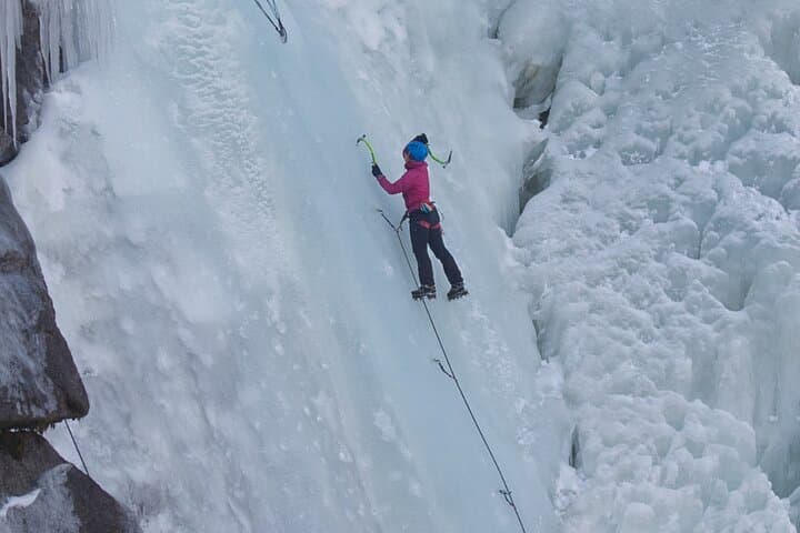 Private Ice Climbing Near Almaty: One-Day Guided Icefall Experience photo 4
