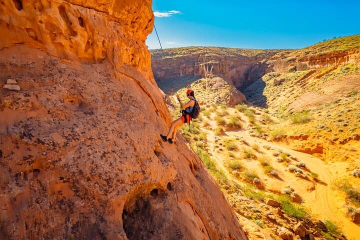 Greater Zion UTV & Rappel Combo — Sand Hollow Off‑Road and Box Canyon Rappel photo 4