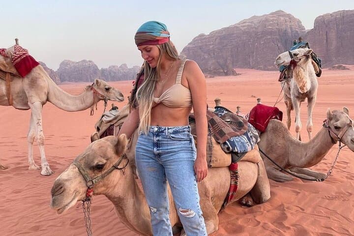 Wadi Rum Private Guided Tour from Amman or Airport — Jeep Safari & Sunset Experience photo 2