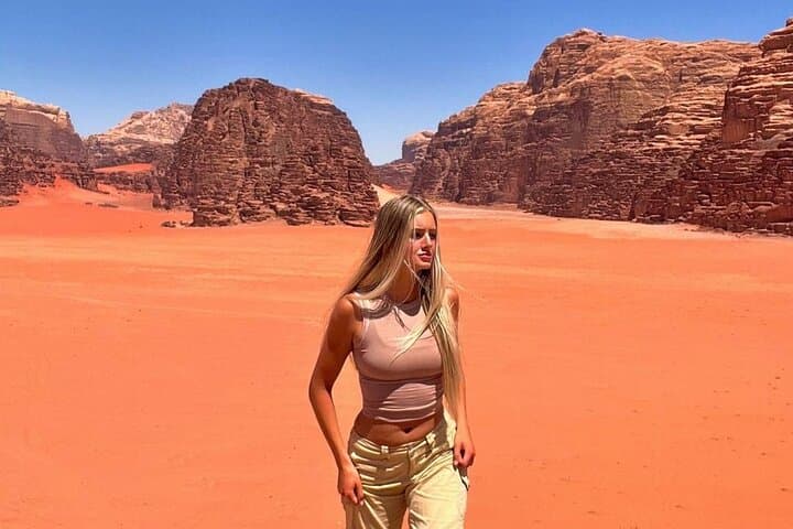Wadi Rum Private Guided Tour from Petra — Day Trip & Jeep Safari photo 3