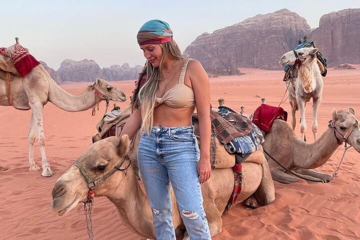 Wadi Rum Private Guided Tour from Petra — Day Trip & Jeep Safari photo 4