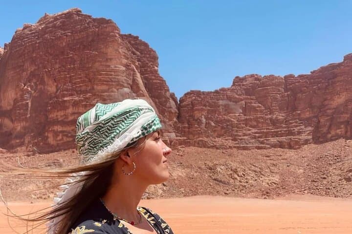 Wadi Rum Private Guided Tour from Petra — Day Trip & Jeep Safari photo 5