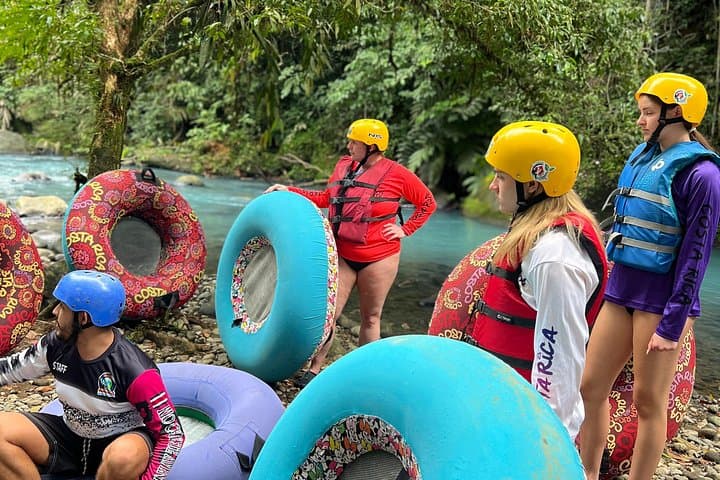 Rio Celeste Aquatic Tubing: Turquoise Rapids & Jungle Pools Near La Fortuna photo 3