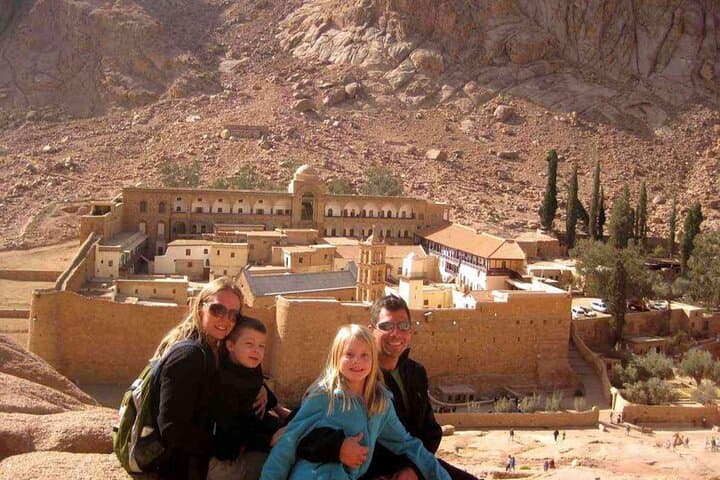 Sunrise on Mount Sinai & St Catherine's Monastery from Sharm El Sheikh photo 5