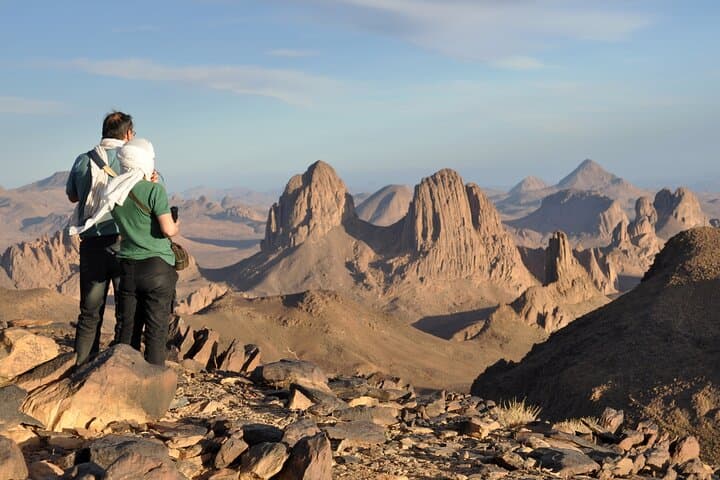 Sunrise on Mount Sinai & St Catherine's Monastery from Sharm El Sheikh