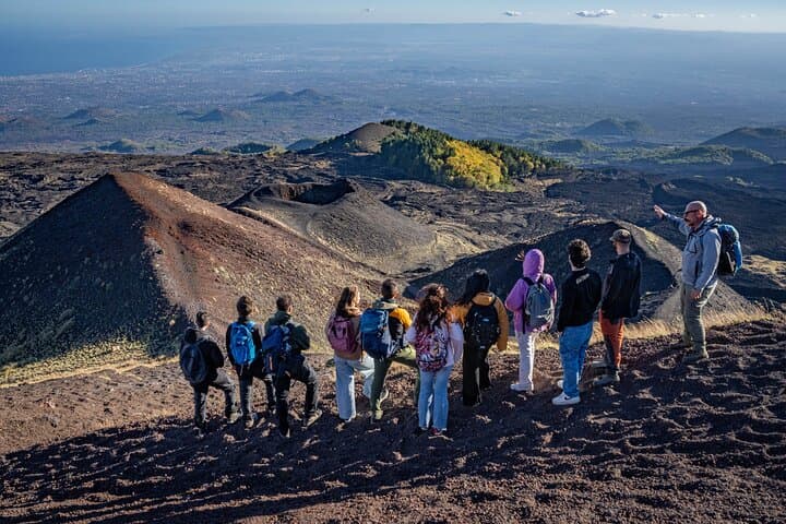 Mount Etna Morning Trek: Lava Caves, Extinct Craters & Coast Views