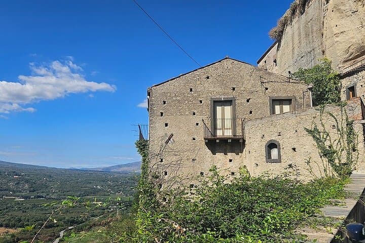 Sicilian Villages Wine, Oil & Ricotta Tasting from Catania