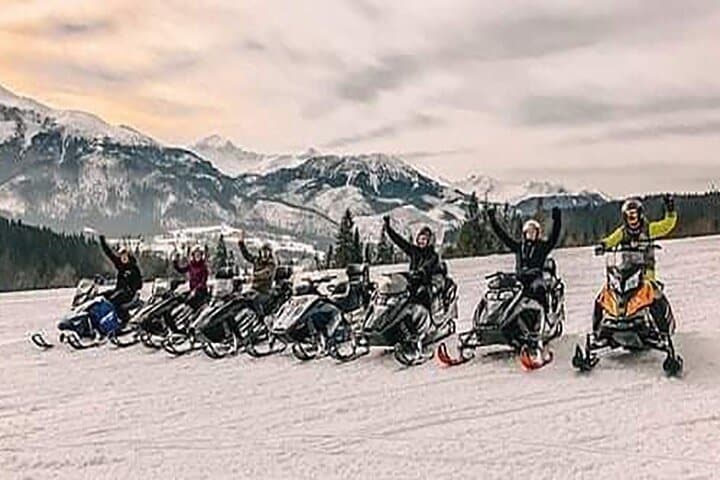 Zakopane Extreme Snowmobile Ride with Bonfire: Mountain Transfer & Highland Flavors photo 4