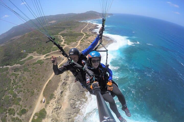 Tandem Paragliding Over Castelsardo: Littigheddu Flights Above the Gulf of Asinara