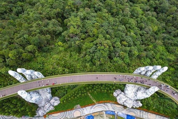 Golden Bridge & Marble Mountains: Ba Na Hills Private Day Tour from Da Nang photo 1