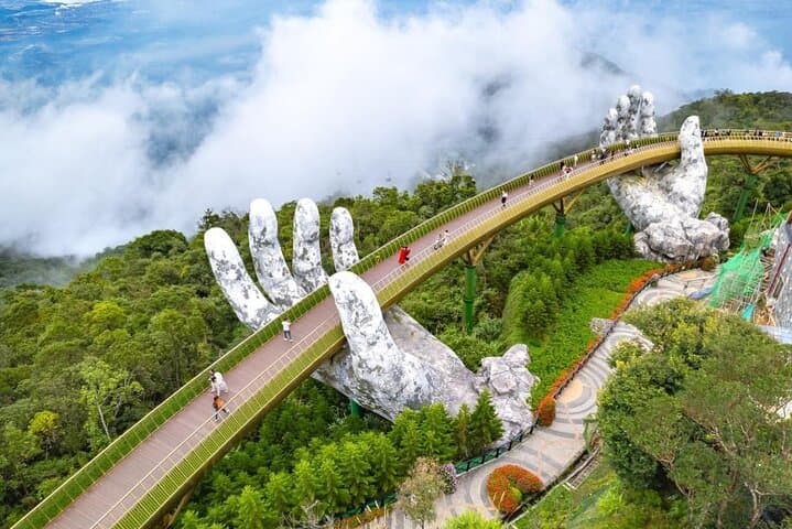 Golden Bridge & Marble Mountains: Ba Na Hills Private Day Tour from Da Nang photo 3